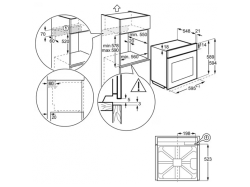 Духовой шкаф Electrolux - EOC 8 P 39 H