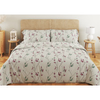 Комплект постільної білизни ТЕП "Soft dreams" Branch on White, 70x70 полуторний