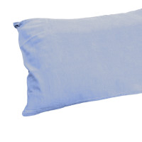 Наволочка фланелева Delicacy SoundSleep блакитна 50х70 см