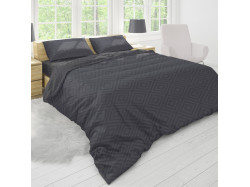 Комплект постільної білизни Manner Graphite SoundSleep бязь євро