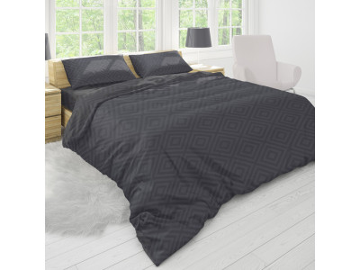 Комплект постільної білизни Manner Graphite SoundSleep бязь євро