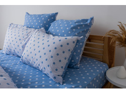 Комплект постільної білизни "ТЕП" Light Blue Dots, 70x70 полуторний