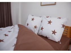 Комплект постільної білизни ТЕП "Soft dreams" Morning Star Cappuccino, 70x70 двоспальний