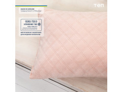 Подушка декоративна "VELOUR" 50*70 см пудровий