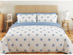 Комплект постільної білизни ТЕП "Soft dreams" Morning Star Blue, 70x70 сімейний