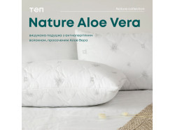Подушка ПРИРОДА "MEMBRANA PRINT" ALOE VERA 70*70 см