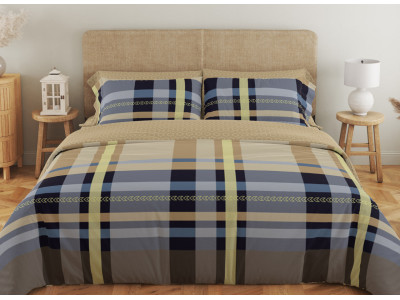Комплект постільної білизни ТЕП "Soft dreams" Scotland, 70x70 двоспальний