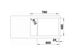 Мойка кухонная Blanco - LEGRA 6 S Compact (526085)