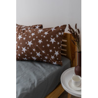 Комплект наволочок ТЕП 315 STAR BROWN, 50х70 см