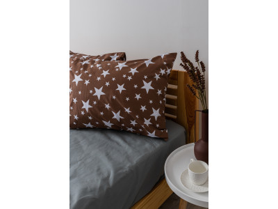 Комплект наволочок ТЕП 315 STAR BROWN, 50х70 см