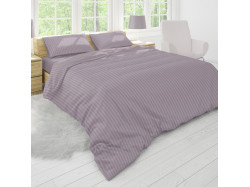 Комплект постільної білизни Stripy Seafog SoundSleep бязь полуторний