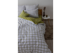 Комплект постільної білизни "ТЕП" Olive Check, 70x70 сімейний