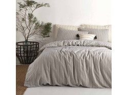 Комплект постільної білизни SoundSleep Stonewash TOMMY DARK сірий євро