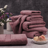 Рушник махровий Rossa SoundSleep сангрія 40x70 см