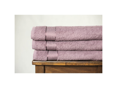 Рушник махровий SoundSleep Rossa 70x140 см сливовий
