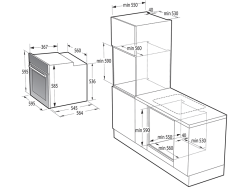 Духовой шкаф Gorenje - BPS 6737 E 14 BG