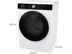 Стиральная машина Gorenje - WNS 1X4 ARTWIFI/UA