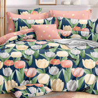 Комплект наволочок Flowers SoundSleep сатин 50х70 см