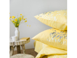Комплект постільної білизни "Everyday collection" сімейний Black and Yellow