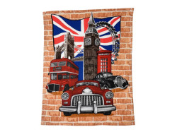 Рушник вафельний кухонний British style ТМ Emily 45х60 см