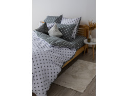 Комплект постільної білизни "ТЕП" Grey Dots, 70x70 сімейний