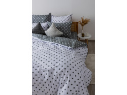 Комплект постільної білизни "ТЕП" Grey Dots, 70x70 сімейний