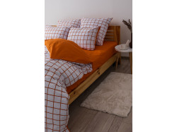 Комплект постільної білизни "ТЕП" TERRACOTTA Check, 70x70 двоспальний