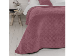 Покривало ТЕП "VELOUR" 220*240 см Mesa Rose/ромб круглий