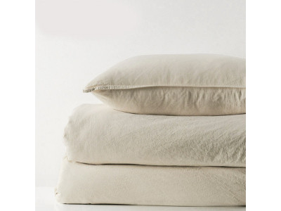 Комплект постільної білизни SoundSleep Stonewash бежевий євро