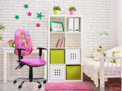 Крісло Брідж хром Дизайн Дісней Принцеси Аврора AMF
