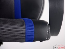 Крісло Shift неаполь N-20/сітка сіра, сітка синя AMF