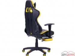 Крісло VR Racer BattleBee чорний/жовтий AMF