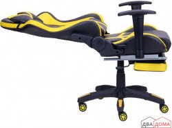 Крісло VR Racer BattleBee чорний/жовтий AMF