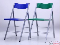 Стілець Ібіца алюм пластик синій AMF