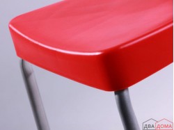 Стілець Корсика алюм пластик червоний AMF