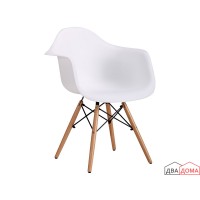 Крісло Salex PL Wood білий AMF