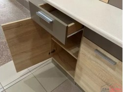 Верхня секція 80 В вітрина сушка кухня Аліна дуб сонома/латте